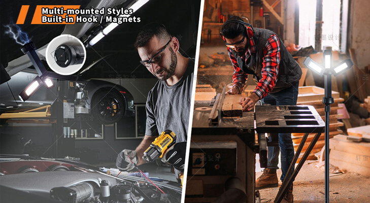 All of W1 Series Tripod Work Light 